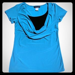 🌺 ACW Ladies Cowl Neck Elegant Blouse 🌺